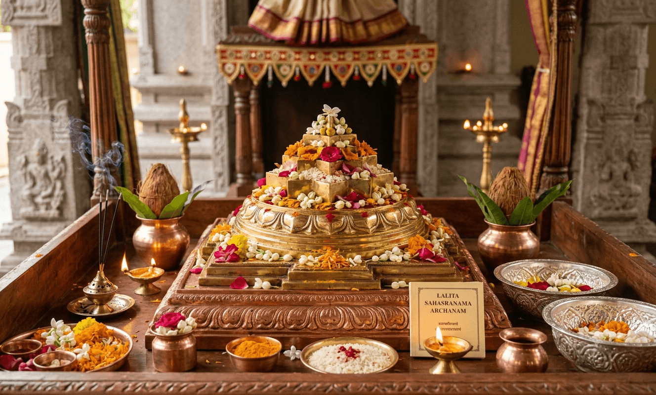 SHRIYANTRA LALITA SAHASRANAMA ARCHANA