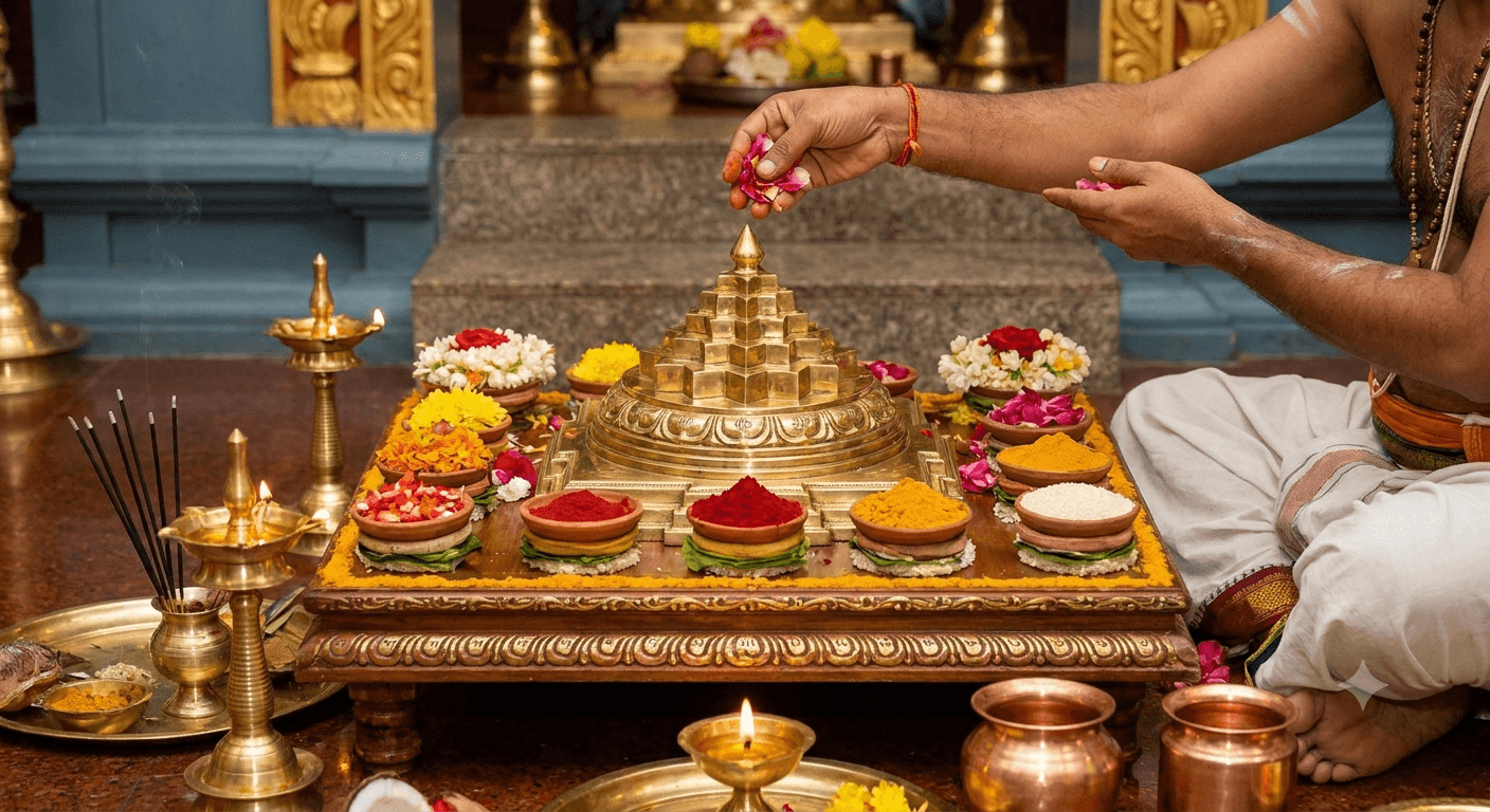 SHRIYANTRA NAVAVARANA ARCHANA